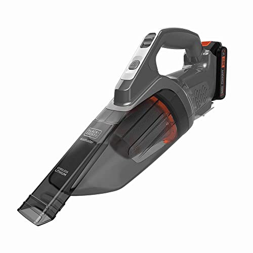 BLACK+DECKER dustbuster 20V MAX* POWERCONNECT Cordless Handheld Vacuum (BCHV001C1), Gray